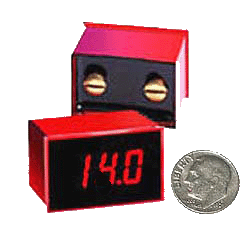 Red Datel Voltmeter 8.0-50.0 volt
